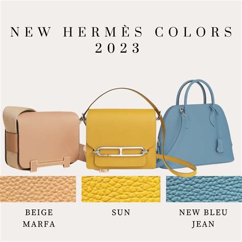 hermes constance colors 2024|new hermes colors.